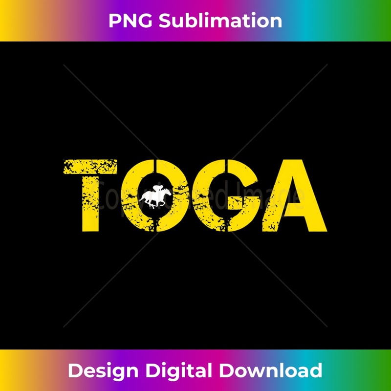 Toga Saratoga Springs Horse Racing 1 - Artistic Sublimation Digital File