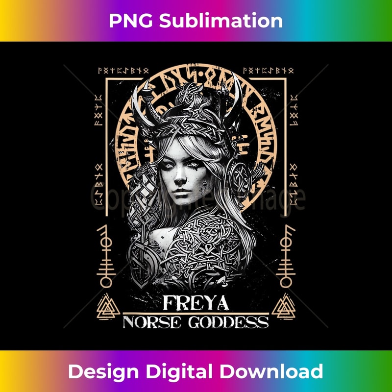 Norse Goddess Freya Celtic Viking Mythology 1 - Special Edition Sublimation PNG File