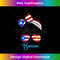 Boricua Latina Puerto Rico Boricua Puerto Rican Flag - Decorative Sublimation PNG File