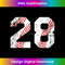 Vintage Baseball 28 Jersey Number  1 - Exclusive Sublimation Digital File