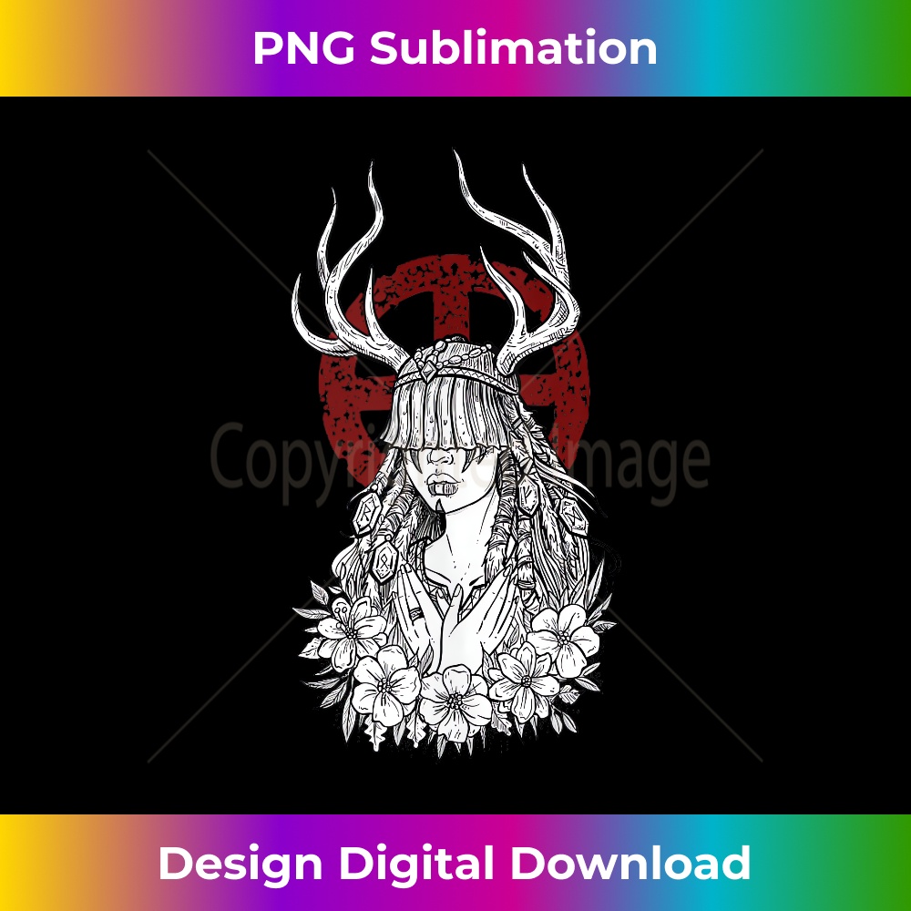 Nordic Shaman girl heilung 1 - Exclusive Sublimation Digital File