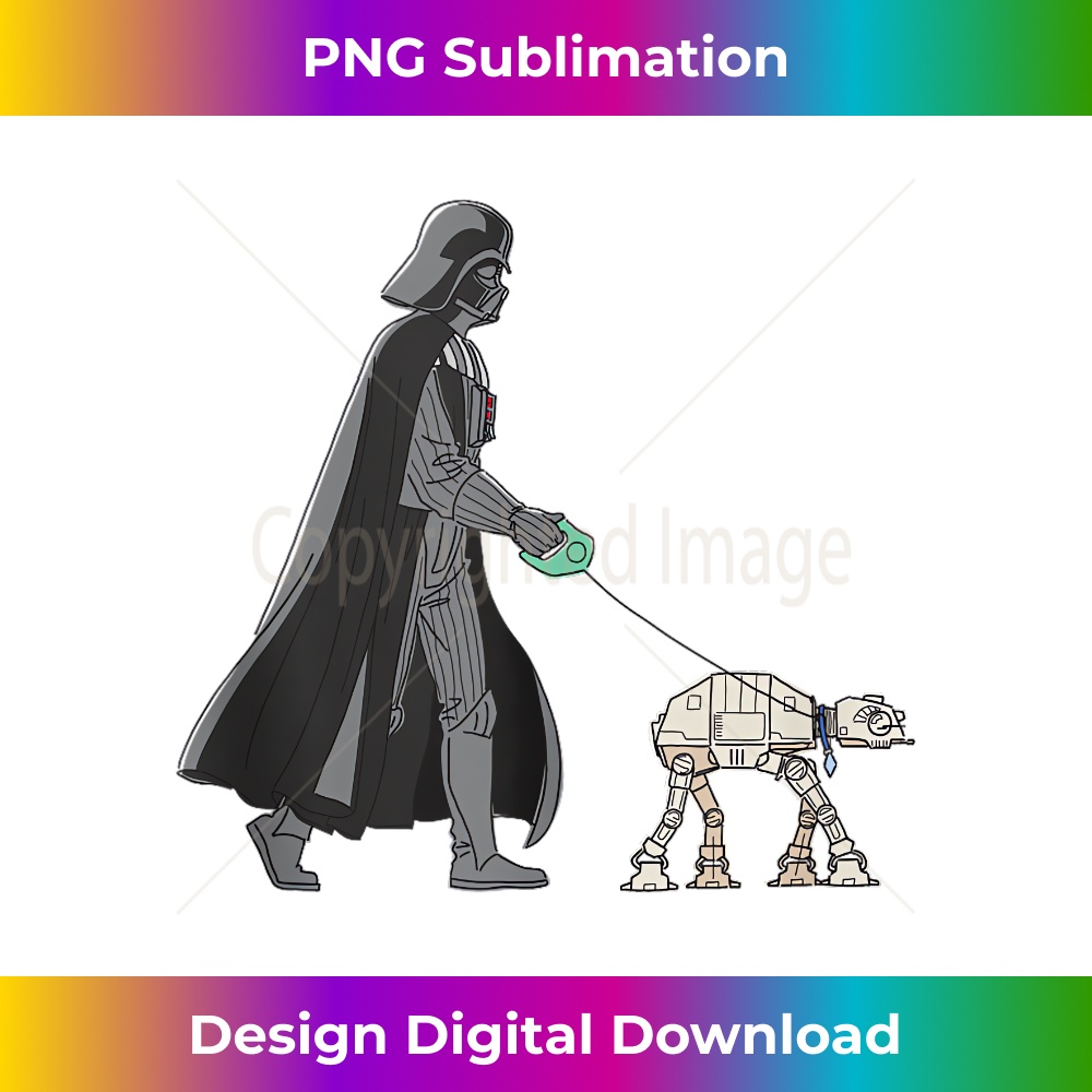 Star Wars Darth Vader the Dog Walker Meme  1 - Premium Sublimation Digital Download
