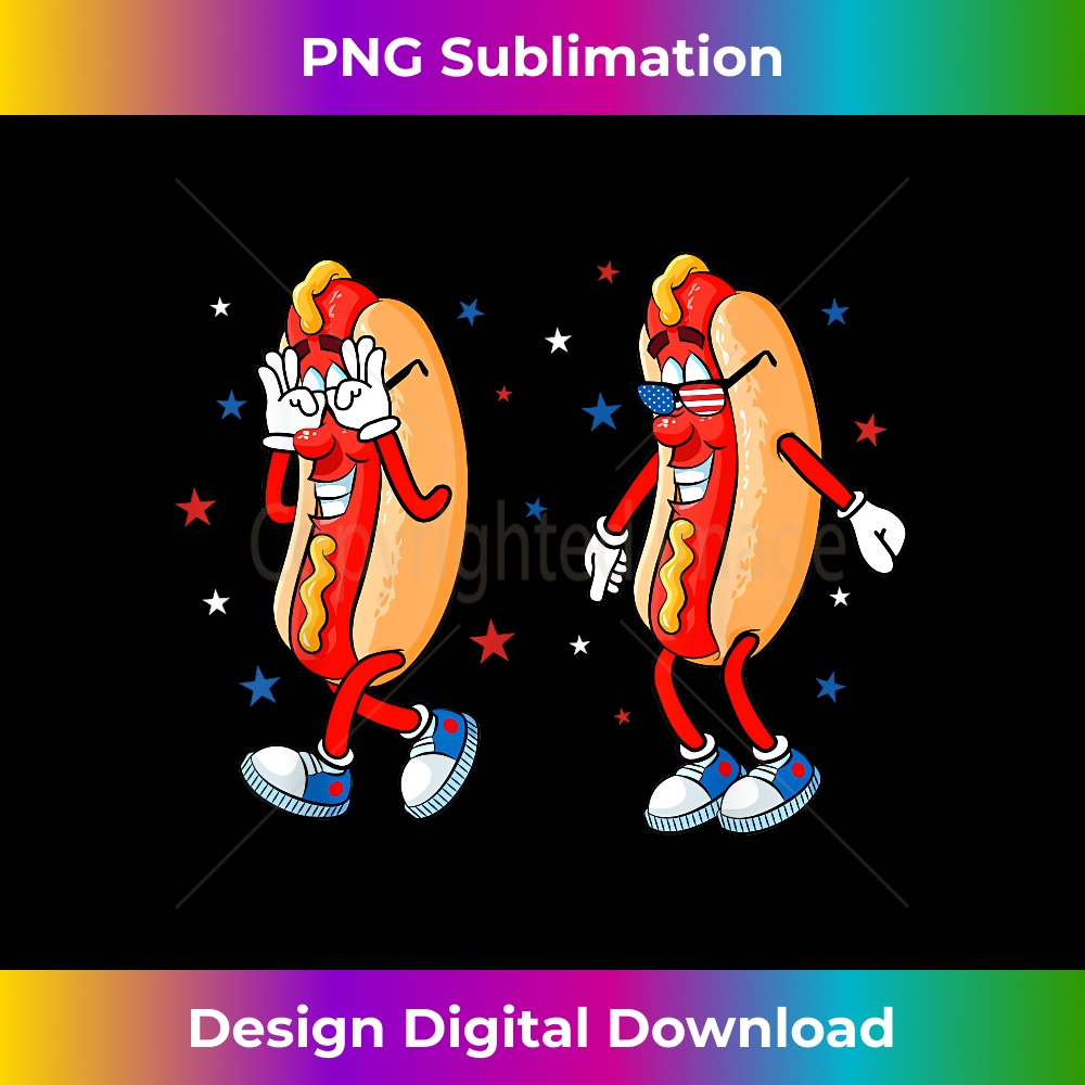 Hot Dog Griddy 4th of July Funny Independence Day Boy - PNG Sublimation Digital Download