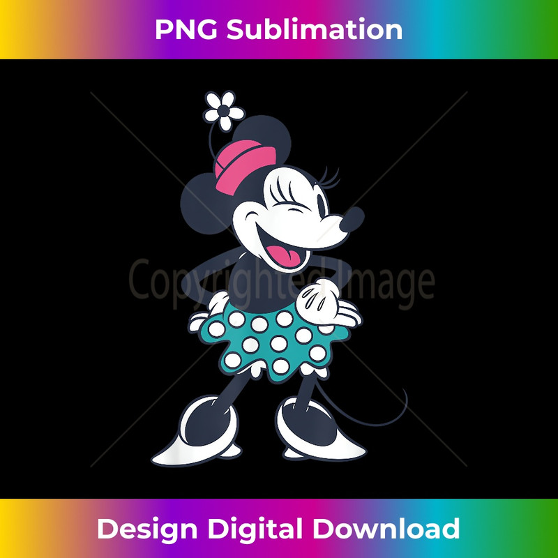 Amazon Essentials Disney Standing and Winking Retro Minnie - Professional Sublimation Digital Download