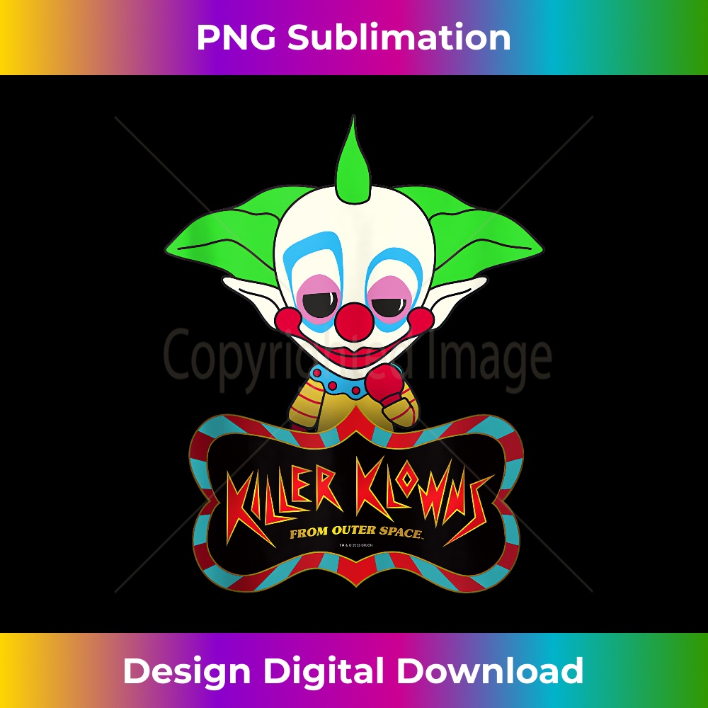 Killer Klowns from Outer Space Chibi Style Shorty - Digital Sublimation Download File