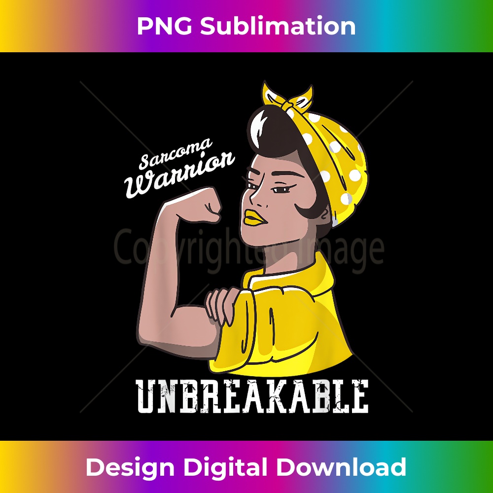Sarcoma Awareness Month Woman Unbreakable Mother 1 - PNG Transparent Digital Download File for Sublimation