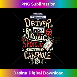 supernatural driver picks the music 1 - png transparent sublimation design