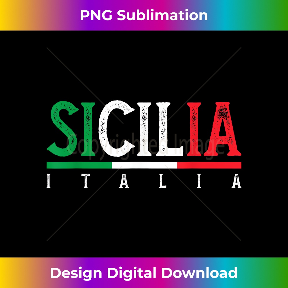 Sicilia Italia Flag Of Sicily Proud Sicilian Italian 1 - Stylish Sublimation Digital Download