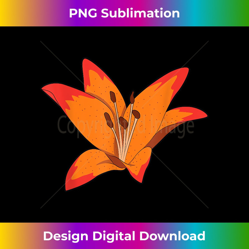 Tiger Lily 1 - Premium PNG Sublimation File