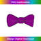 Purple Bow Tie T 1 - Exclusive PNG Sublimation Download