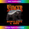 Honey Badger Don't Give A Shit Funny - Modern Sublimation PNG File