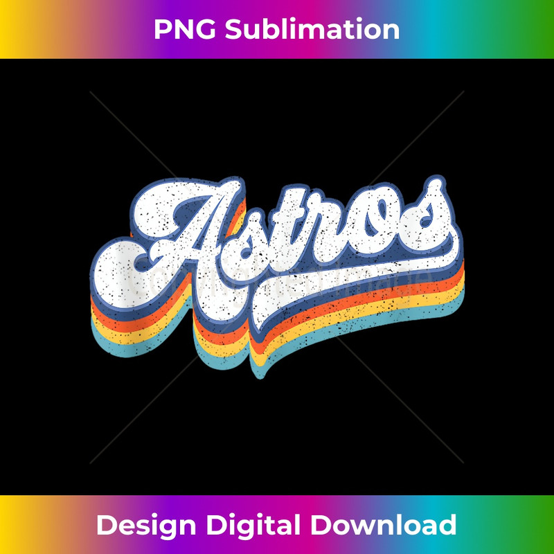 Vintage Astros Retro Style 70s 80s First Name 1 - Aesthetic Sublimation Digital File