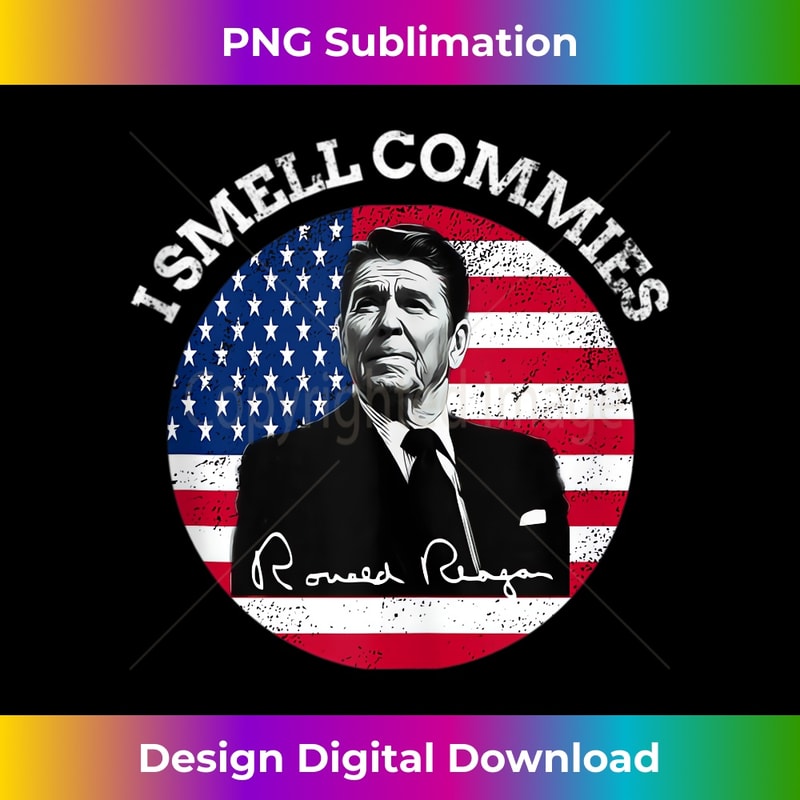 I Smell Commies Republican Conservative Ronald Regan Biden - Stylish Sublimation Digital Download