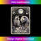 Team Trash Tarot Card Raccoon Opossum Witchcraft Goth Possum 1 - Decorative Sublimation PNG File