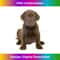 Chocolate Lab Puppy - Premium PNG Sublimation File
