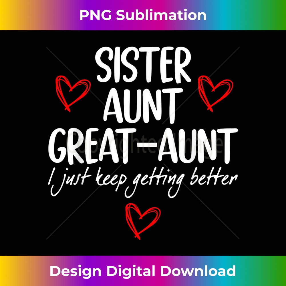 Mother's Day s from Grandkids Sister Aunt Great Aunt 1 - Vintage Sublimation PNG Download