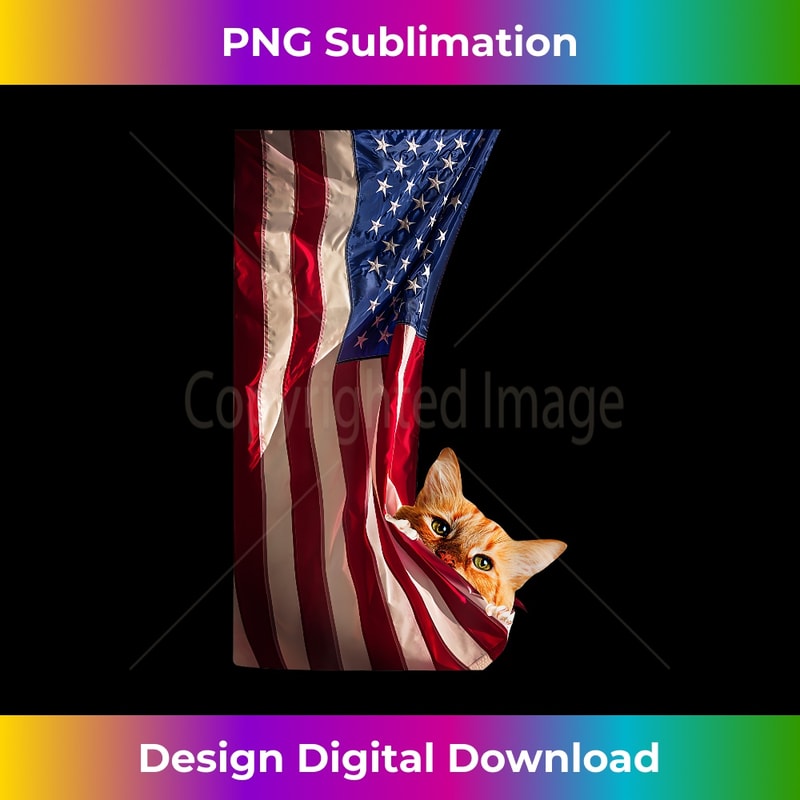 Cat Patriotic s 4th Of July s USA - Professional Sublimation Digital Download