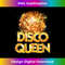 s Disco Queen - 70's Themed Vintage Disco Fever Costume 1 - Exclusive PNG Sublimation Download