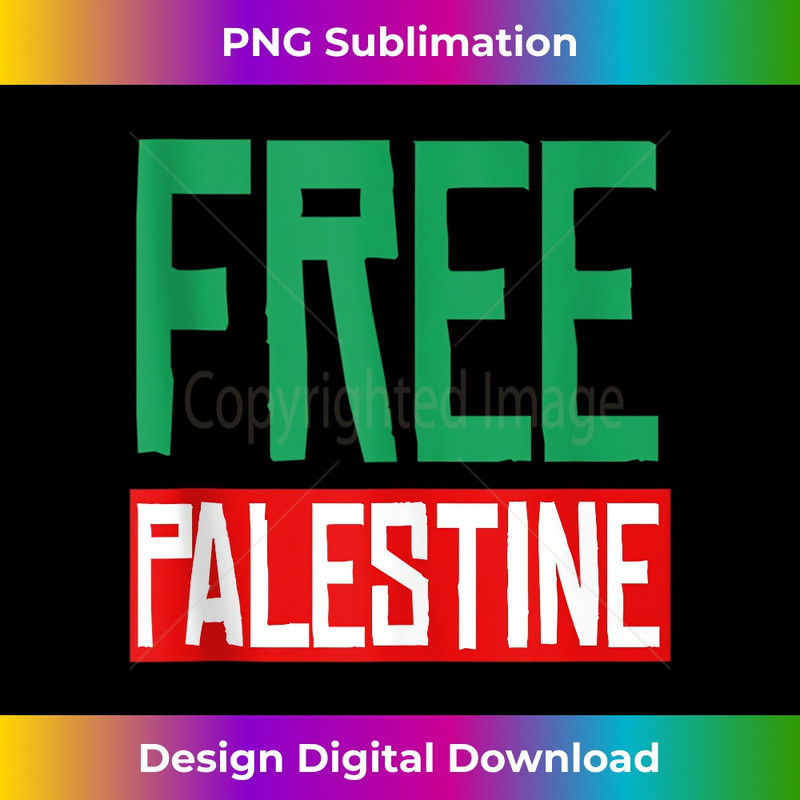 Free Palestine - Premium PNG Sublimation File