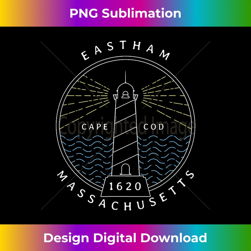 Cape Cod Eastham Lighthouse Massachusetts Souvenir - Exclusive Sublimation Digital File