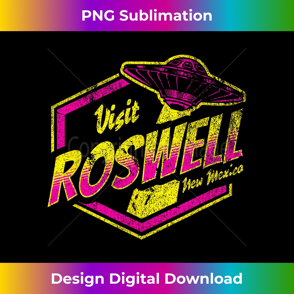 Visit Roswell New Mexico UFO Aliens Retro Area 51 Vacation 3 - Stylish Sublimation Digital Download