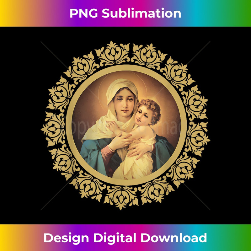 Our Lady of Schoenstatt Mother Thrice Admirable Catholic 2 - PNG Transparent Sublimation File