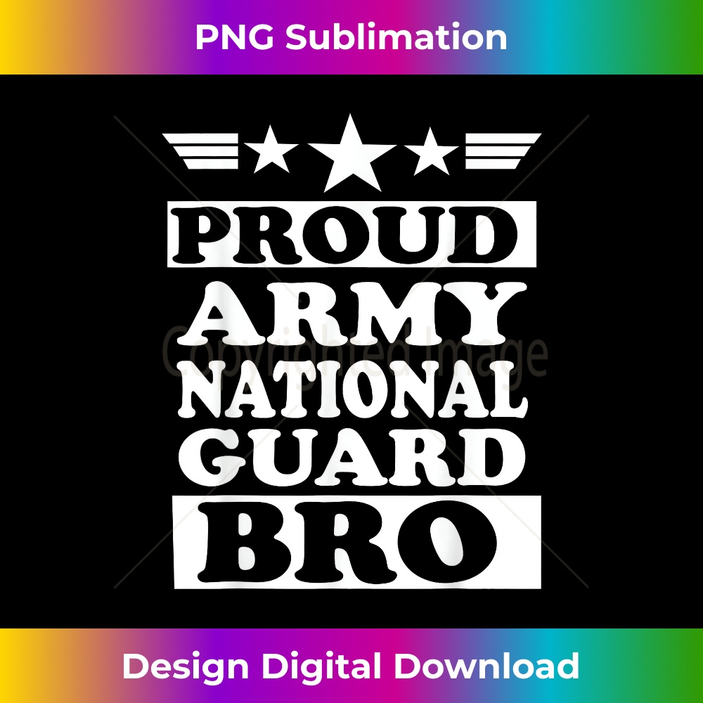 Proud Army National Guard Brother National Memorial Day 2 - Artistic Sublimation Digital File