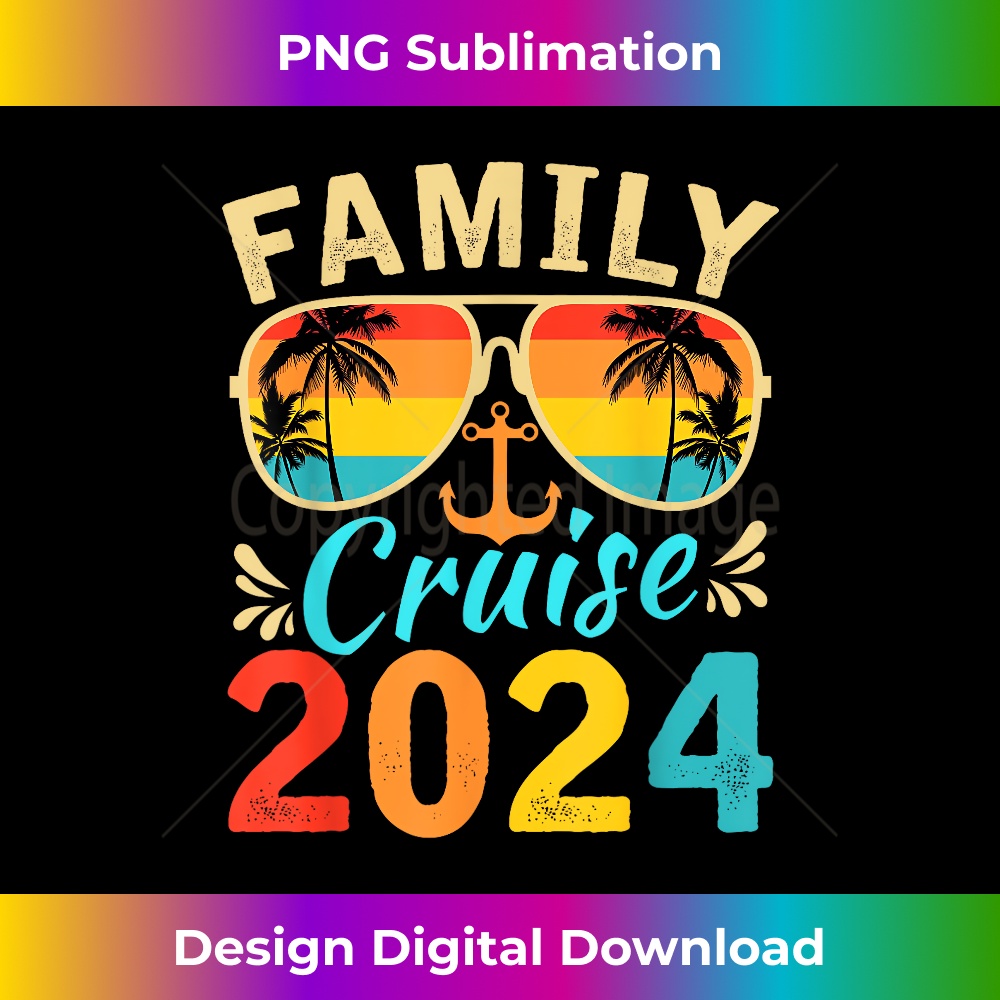 Family Cruise Trip 2024 Hello Summer Vacation Beach Matching - PNG Transparent Digital Download File for Sublimation