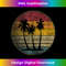 Palm Tree Tropical Beach Vintage Retro Style 70s 80s  2 - Professional Sublimation Digital Download