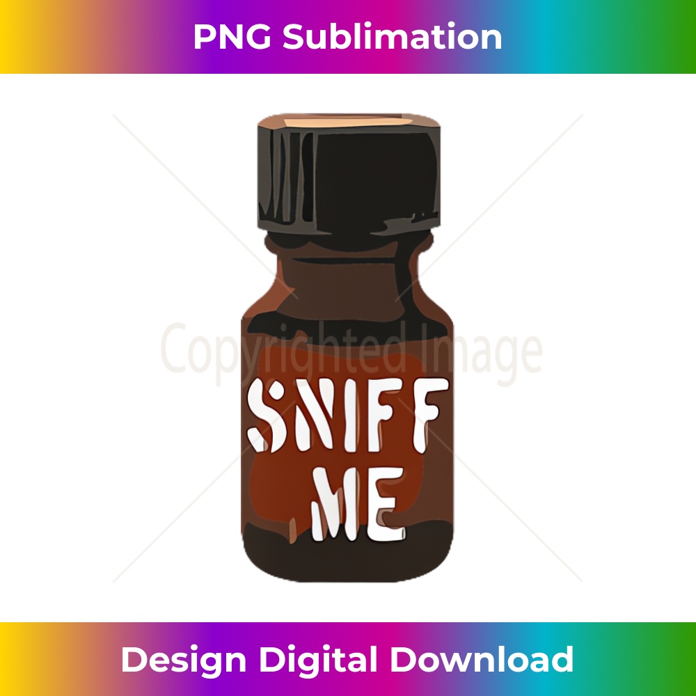 Poppers Sniff Me Brown Bottle Amyl Pig Gay Mens  2 - Sublimation-Ready PNG File