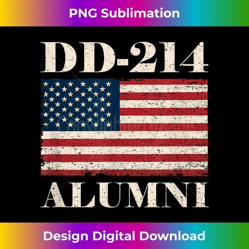 DD-214 Alumni Military Veteran Vintage American Flag 0022.jpg