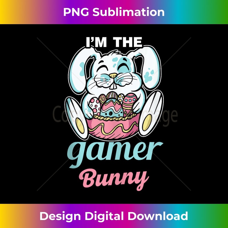 I'm The Gamer Bunny Rabbits Happy Rabbit Easter 2597.jpg