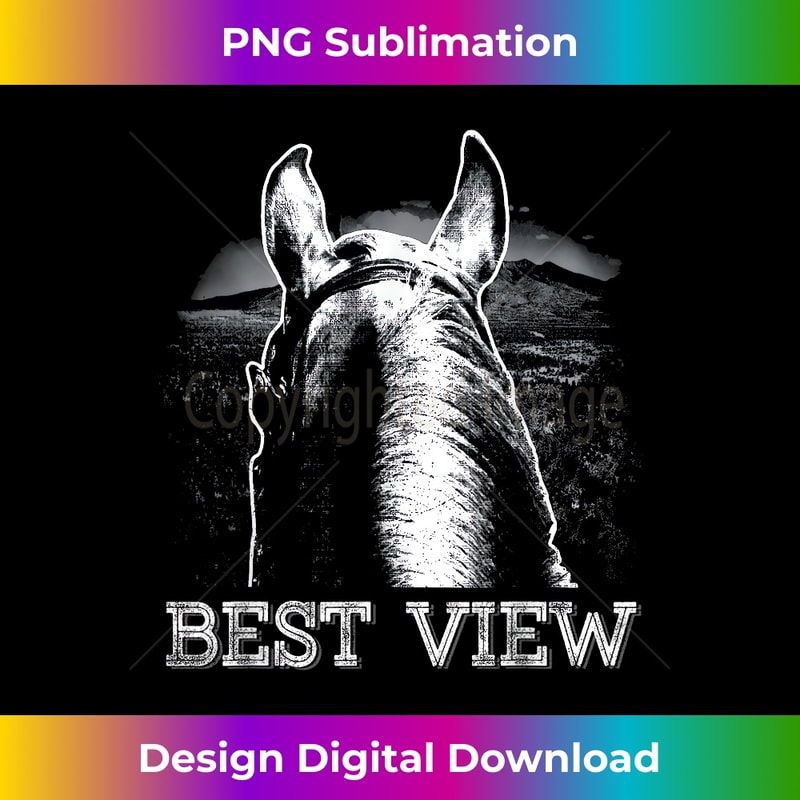Best views horse riding - High-Resolution PNG Sublimation File