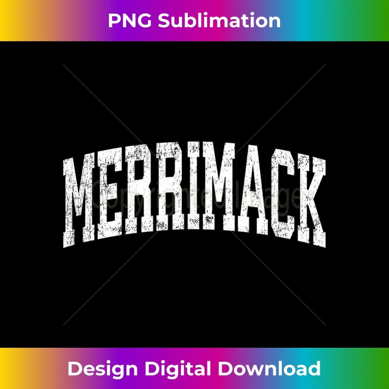 Merrimack New Hampshire NH Vintage Athletic Sports Design 1 - High-Resolution PNG Sublimation File
