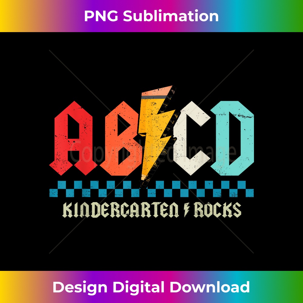 Abcd Rocks Logo ABCD Kindergarten Rocks Pencil Lightning Students Teachers - | Inspire ...