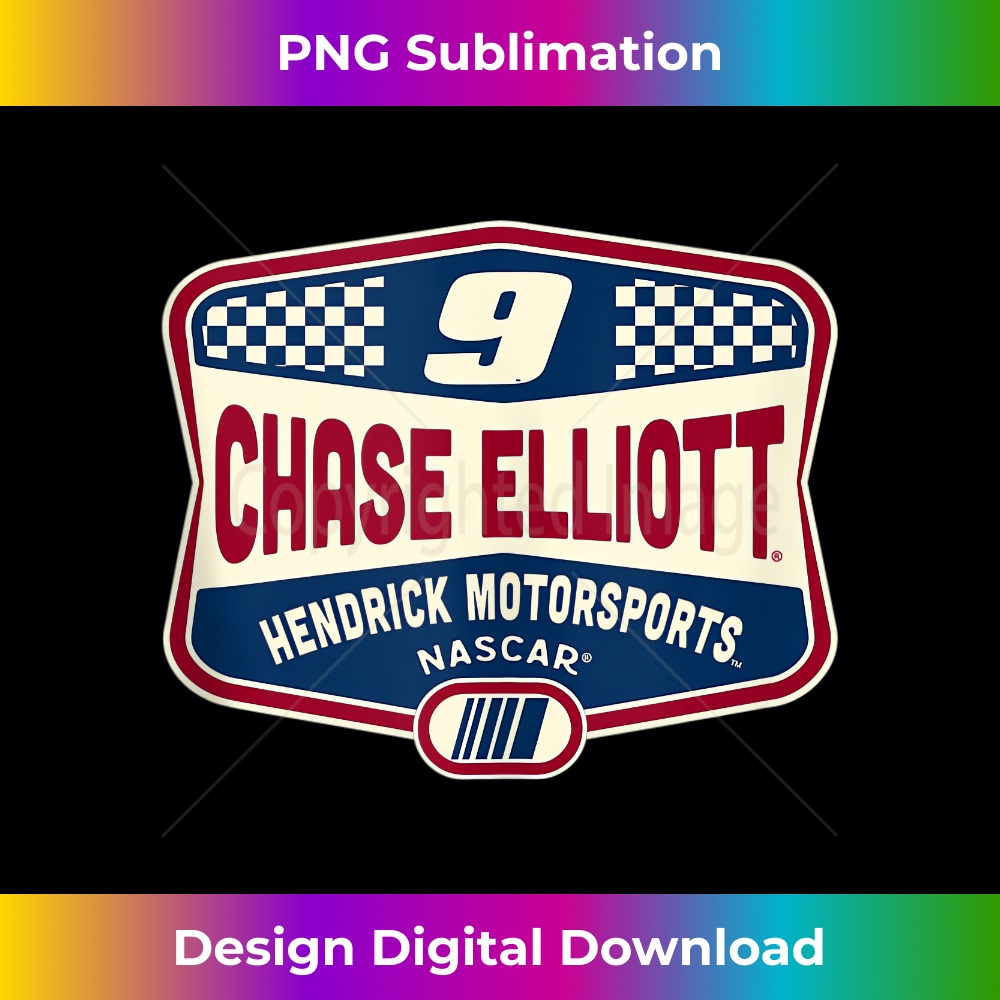 NASCAR - CHASE ELLIOTT SHIELD  1 - Instant Sublimation Digital Download
