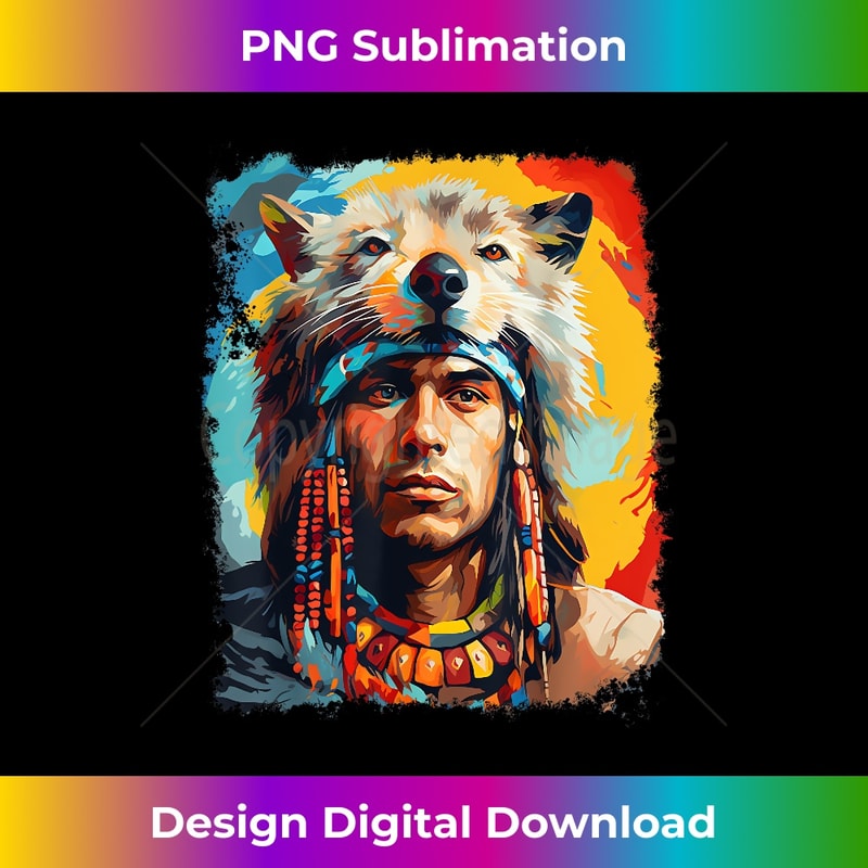 Indian Native American Man - Special Edition Sublimation PNG File