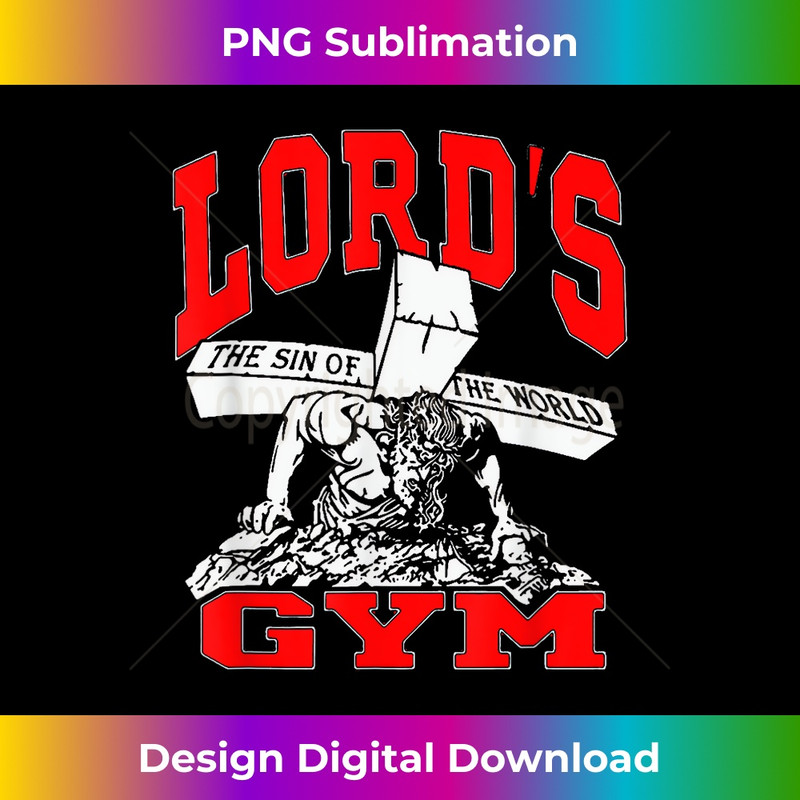 Lords Gym - Lord's The Sin of World Jesus 1 - Trendy Sublimation Digital Download