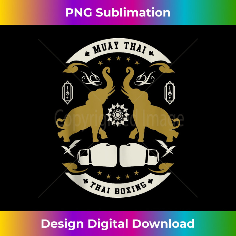 Muay Thai Boxing 1 - Instant PNG Sublimation Download