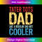 Tater Tots Dad - Like a Regular Dad but Cooler 1 - Elegant Sublimation PNG Download
