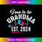 Soon To Be Grandma 2024 Gender Baby Reveal Boy Girl 1 - High-Resolution PNG Sublimation File