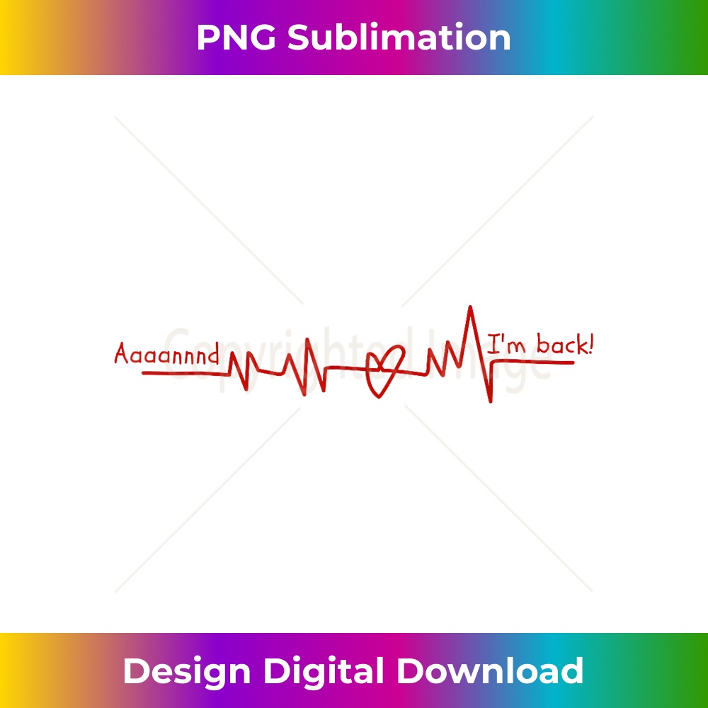 Coronary Bypass Artery Open Heart Diseases Surgery Heartbeat - Unique Sublimation PNG Download