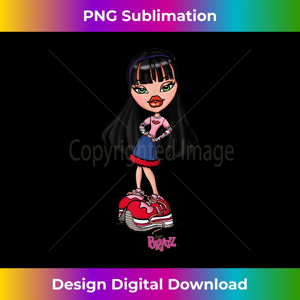 Bratz Cute Jade Full Body Portrait - Exclusive PNG Sublimation Download