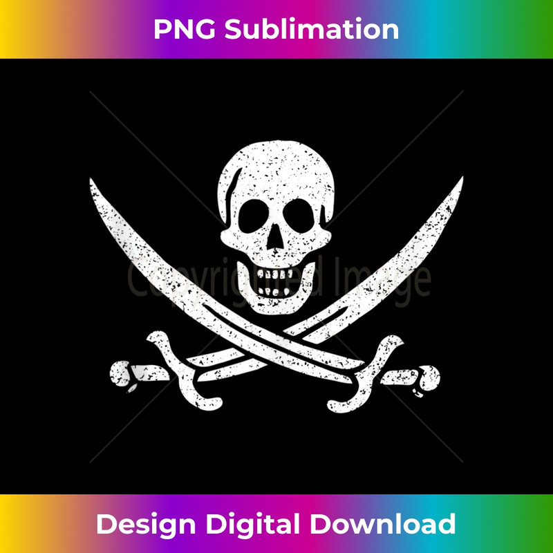 JOLLY ROGER PIRATE FLAG CALICO JACK HALLOWEEN COSTUME - Creative Sublimation PNG Download