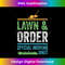 Special Mowing Unit - Lawn & Order - Lawn Mowers 1 - Sublimation-Ready PNG File