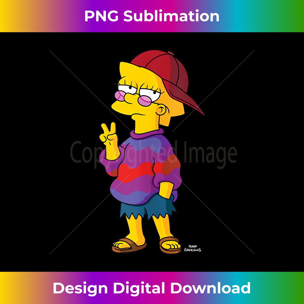 The Simpsons Cool Kid Lisa 1 - Special Edition Sublimation PNG File
