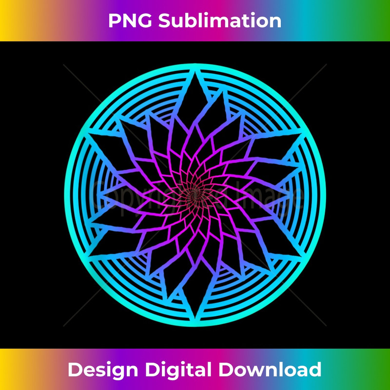 Awesome Design Sacred Geometry Trippy Psychedelic Hippie - Professional Sublimation Digital Download