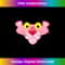 Pink Panther Face 1 - PNG Transparent Sublimation Design