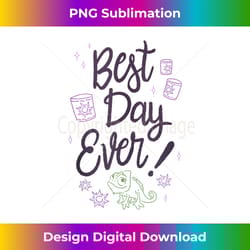 disney tangled best day ever! pascal outline portrait - png transparent sublimation design