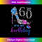It's My 60th Purple Shoe Crown Happy 60th birthday - Exclusive PNG Sublimation Download